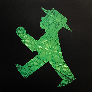 Ampelmännchen Lampe Copylight Motiv Ampelmännchen Grün